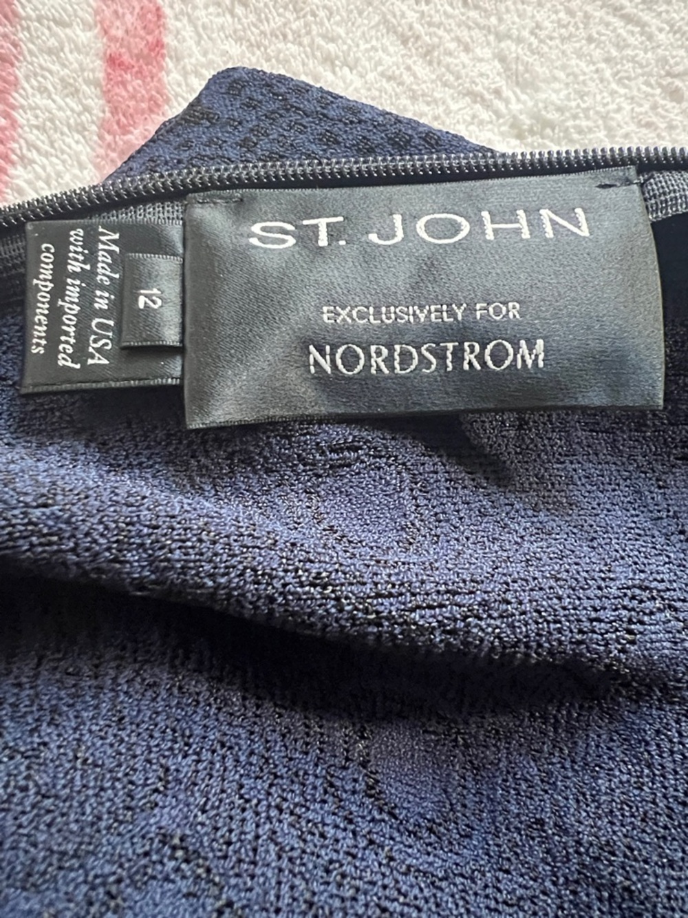 St. John Black Label Trumpet Hemline Dress - Picture 8 of 10